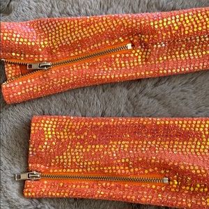 Fashion Nova Dresses - Fashion Nova orange sequin dress Fashion Nova Dresses - Fashion Nova orange sequin dress